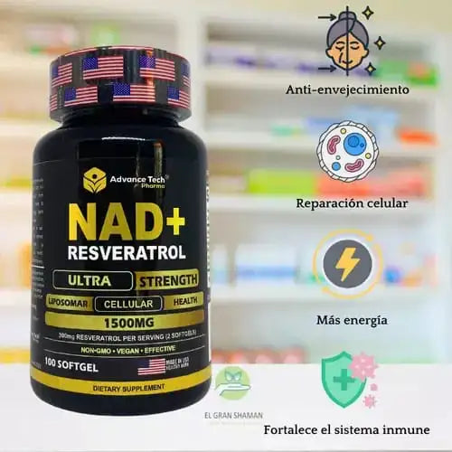 RESVERATROL + NAD 1.500mg